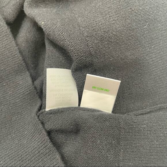 LILLY PULITZER Odetta Jeweled Sweater Black Merino Wool Cashmere SZ Extra Small - Picture 10 of 11